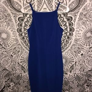blue midi dress!